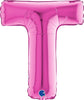 Palloncino-Mylar-14''-(35CM)-Lettera-T-Fuxia-Grabo-Srl-(Palloncini-Mylar)