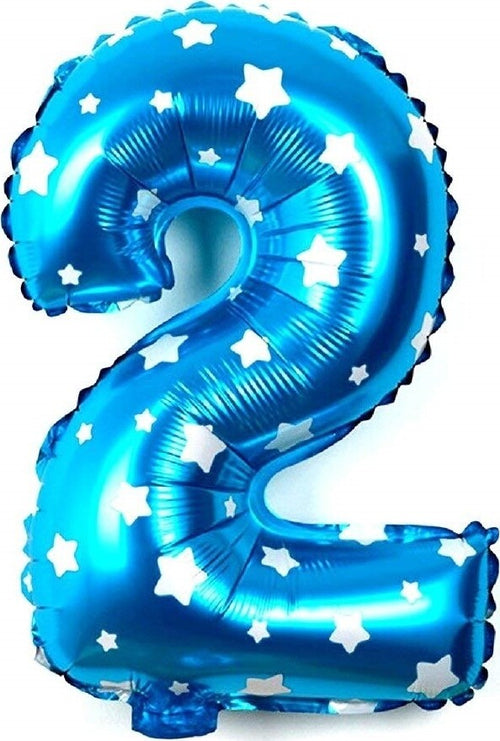Palloncino Numero 2 Azzurro Stelle Bianche 35cm Elio Decorazione Party Festa Casa, arredamento e bricolage > Prodotti per Feste > Festoni e Palloncini Trade Shop italia - Napoli, Commerciovirtuoso.it