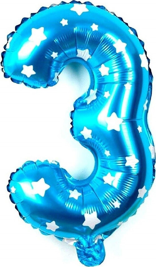 Palloncino Numero 3 Azzurro Stelle Bianche 35cm Elio Decorazione Party Festa Casa, arredamento e bricolage > Prodotti per Feste Trade Shop italia - Napoli, Commerciovirtuoso.it