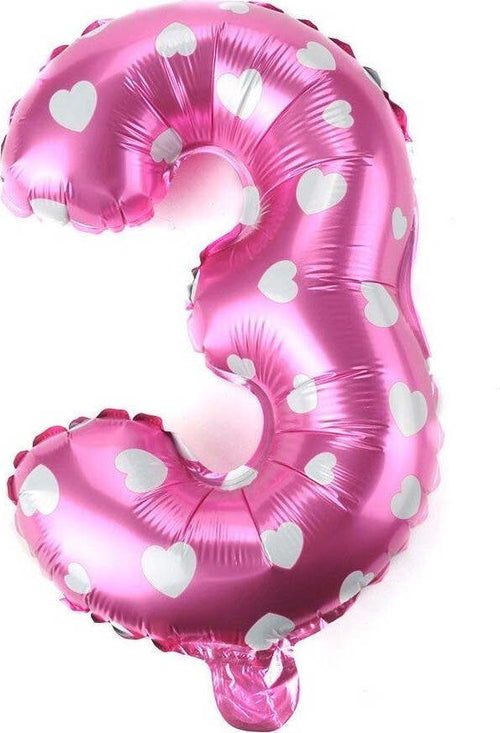 Palloncino Numero 3 Rosa Cuori Cuoricini 35cm Elio Decorazione Party Festa Casa, arredamento e bricolage > Prodotti per Feste > Festoni e Palloncini Trade Shop italia - Napoli, Commerciovirtuoso.it