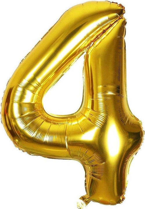 Palloncino Numero 4 Oro 35cm Elio Decorazione Compleanno Party Festa Casa, arredamento e bricolage > Prodotti per Feste > Festoni e Palloncini Trade Shop italia - Napoli, Commerciovirtuoso.it