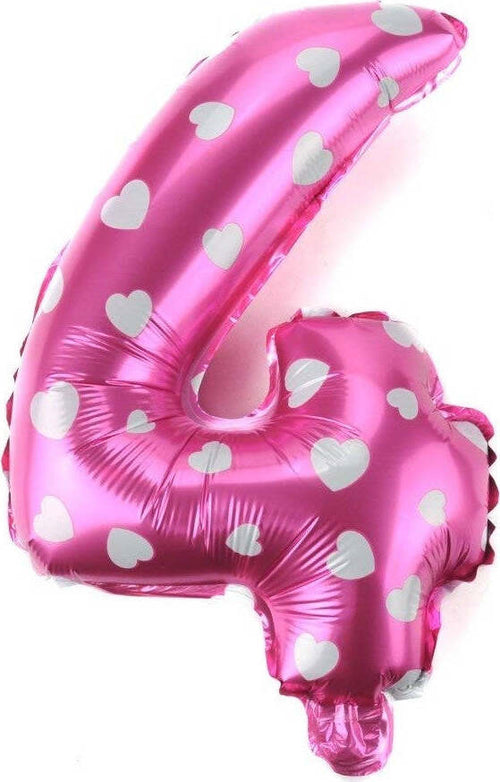 Palloncino Numero 4 Rosa Cuori Cuoricini 35cm Elio Decorazione Party Festa Casa, arredamento e bricolage > Prodotti per Feste > Festoni e Palloncini Trade Shop italia - Napoli, Commerciovirtuoso.it