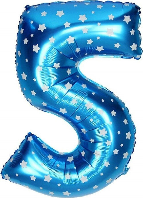 Palloncino Numero 5 Azzurro Stelle Bianche 35cm Elio Decorazione Party Festa Casa, arredamento e bricolage > Prodotti per Feste > Festoni e Palloncini Trade Shop italia - Napoli, Commerciovirtuoso.it