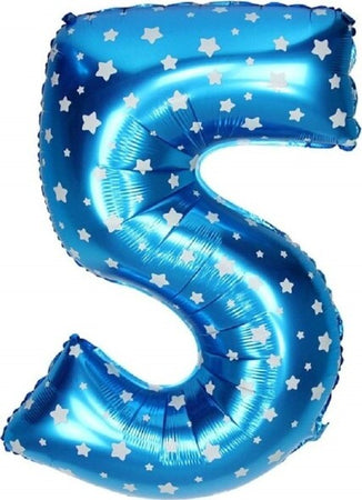 Palloncino Numero 5 Azzurro Stelle Bianche 35cm Elio Decorazione Party Festa Casa e cucina/Hobby creativi/Materiali per hobby creativi/Forniture per feste/Decorazioni/Palloncini Trade Shop italia - Napoli, Commerciovirtuoso.it
