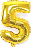 Palloncino Numero 5 Oro 35cm Elio Decorazione Compleanno Party Festa Casa, arredamento e bricolage > Prodotti per Feste > Festoni e Palloncini Trade Shop italia - Napoli, Commerciovirtuoso.it