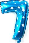 Palloncino Numero 7 Azzurro Stelle Bianche 35cm Elio Decorazione Party Festa Casa e cucina/Hobby creativi/Materiali per hobby creativi/Forniture per feste/Decorazioni/Palloncini Trade Shop italia - Napoli, Commerciovirtuoso.it