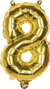 Palloncino Numero 8 Oro 35cm Elio Decorazione Compleanno Party Festa Casa, arredamento e bricolage > Prodotti per Feste > Festoni e Palloncini Trade Shop italia - Napoli, Commerciovirtuoso.it