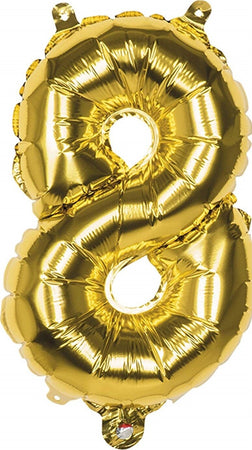 Palloncino Numero 8 Oro 35cm Elio Decorazione Compleanno Party Festa Casa, arredamento e bricolage > Prodotti per Feste > Festoni e Palloncini Trade Shop italia - Napoli, Commerciovirtuoso.it