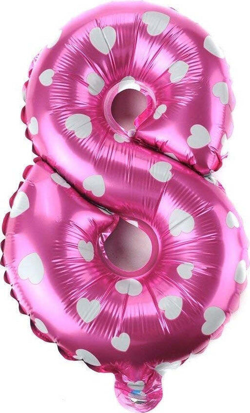 Palloncino Numero 8 Rosa Cuori Cuoricini 35cm Elio Decorazione Party Festa Casa, arredamento e bricolage > Prodotti per Feste > Festoni e Palloncini Trade Shop italia - Napoli, Commerciovirtuoso.it