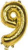 Palloncino Numero 9 Oro 35cm Elio Decorazione Compleanno Party Festa Casa, arredamento e bricolage > Prodotti per Feste > Festoni e Palloncini Trade Shop italia - Napoli, Commerciovirtuoso.it