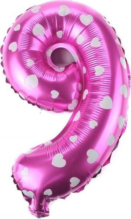 Palloncino Numero 9 Rosa Cuori Cuoricini 35cm Elio Decorazione Party Festa Casa e cucina/Hobby creativi/Materiali per hobby creativi/Forniture per feste/Decorazioni/Palloncini Trade Shop italia - Napoli, Commerciovirtuoso.it