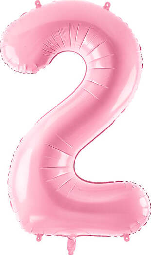 Palloncino PartyDeco Numero - 2 - Rosa - 86 cm Casa e cucina/Hobby creativi/Materiali per hobby creativi/Forniture per feste/Articoli per feste e compleanni per bambini/Decorazioni/Palloncini La Casa Del Bebè - Napoli, Commerciovirtuoso.it