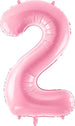 Palloncino PartyDeco Numero - 2 - Rosa - 86 cm Casa e cucina/Hobby creativi/Materiali per hobby creativi/Forniture per feste/Articoli per feste e compleanni per bambini/Decorazioni/Palloncini La Casa Del Bebè - Napoli, Commerciovirtuoso.it