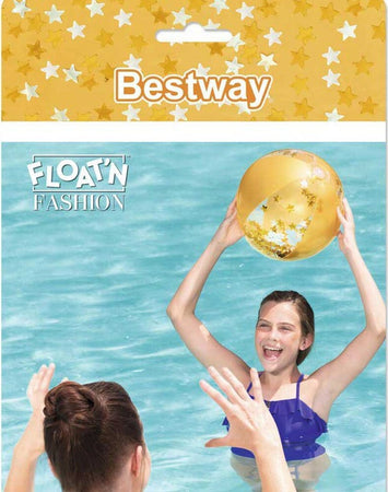 Pallone Fashionglitter Palla Glitter Gonfiabile Mare Piscina Bestway Spiaggia Giochi e giocattoli/Sport e giochi all'aperto/Giochi aquatici e piscine per bambini/Canotti e gonfiabili galleggianti Trade Shop italia - Napoli, Commerciovirtuoso.it