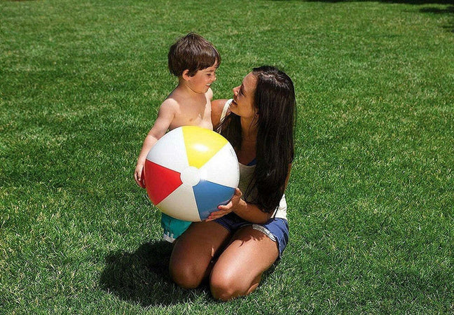 Pallone Gonfiabile A Spicchi Colorati Spiaggia Mare Piscina Bambini 51 Cm 31021 Giochi e giocattoli/Sport e giochi all'aperto/Giochi aquatici e piscine per bambini/Canotti e gonfiabili galleggianti Trade Shop italia - Napoli, Commerciovirtuoso.it