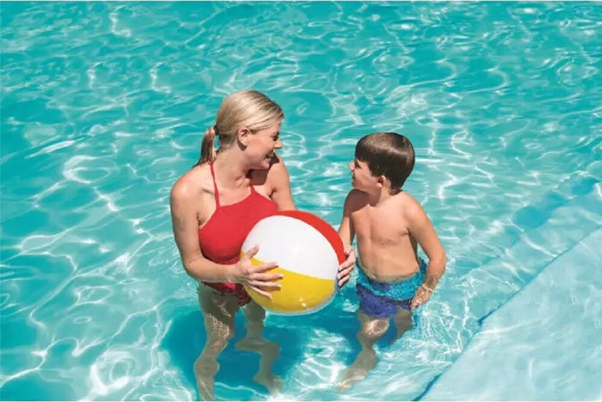 Pallone Gonfiabile A Spicchi Colorati Spiaggia Mare Piscina Bambini 51 Cm 31021 Giochi e giocattoli/Sport e giochi all'aperto/Giochi aquatici e piscine per bambini/Canotti e gonfiabili galleggianti Trade Shop italia - Napoli, Commerciovirtuoso.it