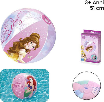 Pallone Palla Spiaggia Gonfiabile Le Principesse 51 Cm Gioco Mare Piscina 91042 Giochi e giocattoli/Sport e giochi all'aperto/Giochi aquatici e piscine per bambini/Canotti e gonfiabili galleggianti Trade Shop italia - Napoli, Commerciovirtuoso.it