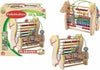Pallottoliere-In-Legno-A-Forma-Di-Cavallo-Giocattolo-Gioco-Bambini