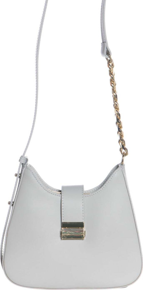 Palma---Borsa-a-spalla-Avorio-da-Donna-in-Pelle