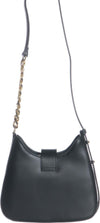 Palma---Borsa-a-spalla-Nera-da-Donna-in-Pelle