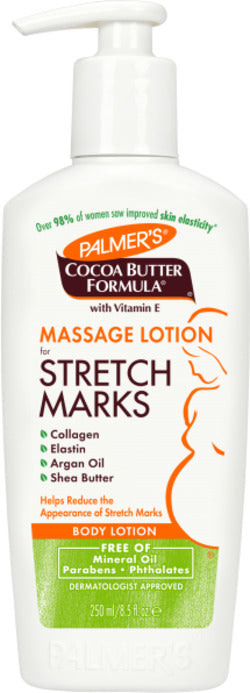 Palmers Cocoa Butter Formula Stretch Marks Massage Body Lotion 250ml Lozione per Corpo Contro Smagliature