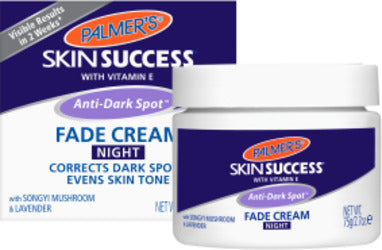 Palmer's Skin Success Anti Dark Spot Fade Cream Night 75g Crema Notte Viso Uniformante Anti Macchia con Namicide