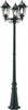Palo-Alto-Da-Esterno-H216Cm-Esagonale-Alluminio-E-Vetro-Nero-1-Luce-E27