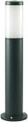 Palo-Basso-Esterno-Moderno-H55Cm-Fidel-Alluminio-E-Termoplastica-Nero-1-Luce-E27