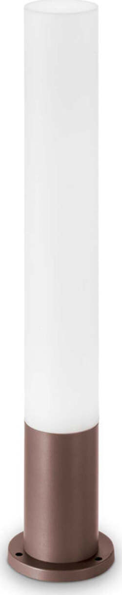 Palo-Da-Esterno-Tondo-Moderno-Edo-Alluminio-Materie-Plastiche-Coffee-Gx53