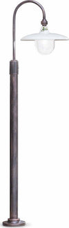 Palo-Esterno-Classico-Campobasso-Metallo-Ceramica-Nero-Sfumato-Rame-1-Luce-E27