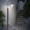 Palo-Esterno-Classico-Campobasso-Metallo-Ceramica-Nero-Sfumato-Rame-1-Luce-E27