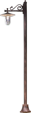 Palo-Esterno-Classico-Genova-Metallo-E-Ceramica-Nero-Sfumato-Rame-1-Luce-E27