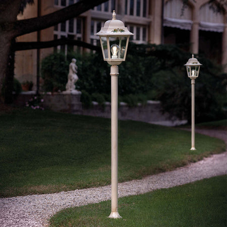 Palo-Esterno-Classico-Gorizia-Metallo-E-Ceramica-Bianco-Sfumato-Oro-1-Luce-E27