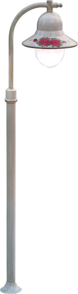 Palo-Esterno-Classico-Imperia-Metallo-Ceramica-Bianco-Sfumato-1-Luce-E27