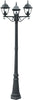 Palo Roma Nero 3Xe27 Ip44 190X70Cm Illuminazione/Illuminazione per esterni/Luci per sentieri Led Mall Home - Napoli, Commerciovirtuoso.it