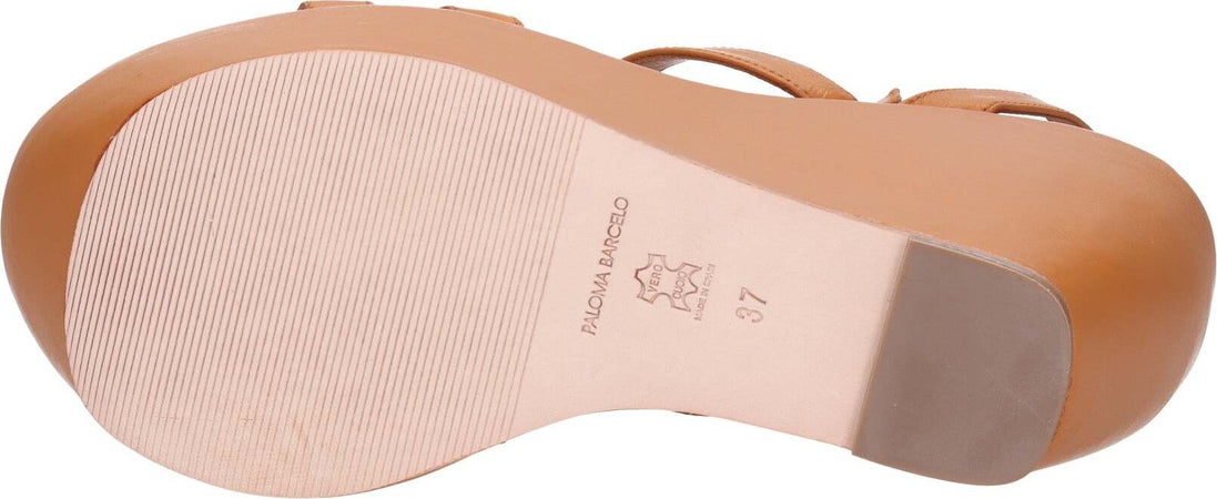Paloma-Barcelo-Scarpe-con-Tacco-Cuoio-da-donna