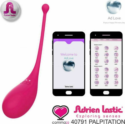Palpitation Vibratore Vaginale Ovulo In Silicone Morbido Con Batteria Integrata E App Smartphone Salute e cura della persona/Erotismo e contraccezione/Sex toys/Vibratori/Vibratori proiettile e ovuli vibranti Kondorama - Martinsicuro, Commerciovirtuoso.it