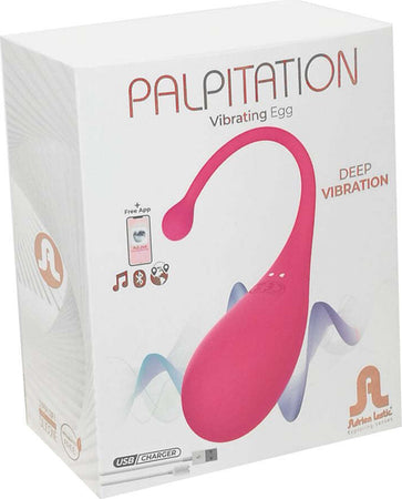 Palpitation Vibratore Vaginale Ovulo In Silicone Morbido Con Batteria Integrata E App Smartphone Salute e cura della persona/Erotismo e contraccezione/Sex toys/Vibratori/Vibratori proiettile e ovuli vibranti Kondorama - Martinsicuro, Commerciovirtuoso.it