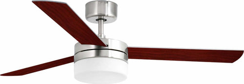PANAY M Ventilatore da soffitto nichel opaco Fai da te/Prodotti per la costruzione/Riscaldamento e raffreddamento/Sistemi mobili di climatizzazione/Ventilatori/Ventilatori da soffitto Led Mall Home - Napoli, Commerciovirtuoso.it