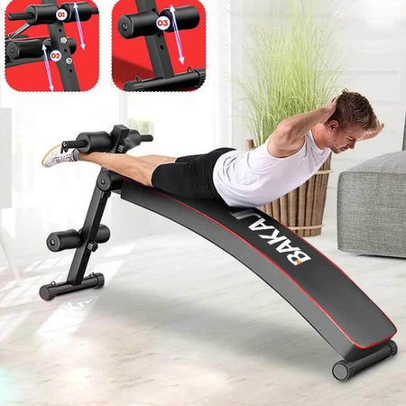 Panca-Allenamento-Addominali-Pieghevole-Regolabile-Esercizi-Palestra-Fitness-Cas