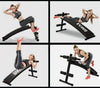 Panca-Allenamento-Addominali-Pieghevole-Regolabile-Esercizi-Palestra-Fitness-Cas