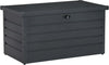Panca-Baule-Contenitore-da-Giardino-con-Chiave,-Cassapanca-Moderna-in-Acciaio,-Grigio,-120x62x62cm-84B-459V01