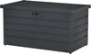 Panca-Baule-Contenitore-da-Giardino-con-Chiave,-Cassapanca-Moderna-in-Acciaio,-Grigio,-120x62x62cm-84B-459V01