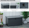 Panca-Baule-Contenitore-da-Giardino-con-Chiave,-Cassapanca-Moderna-in-Acciaio,-Grigio,-120x62x62cm-84B-459V01