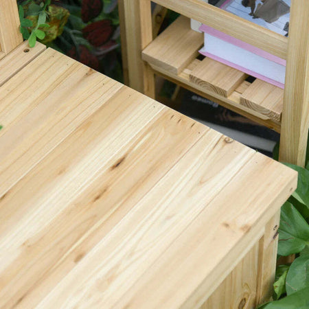 Panca-Contenitore-da-Esterno-in-Legno-di-Abete-Naturale-con-Schienale-per-Giardino-e-Terrazza,-115x45x75cm-84B-460