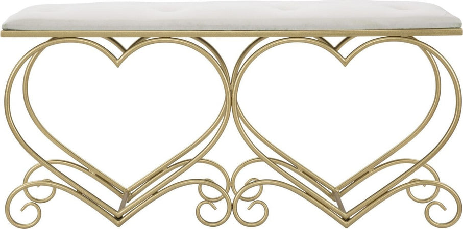 Panca-Heart-Crema-Cm-105X37,5X51,5