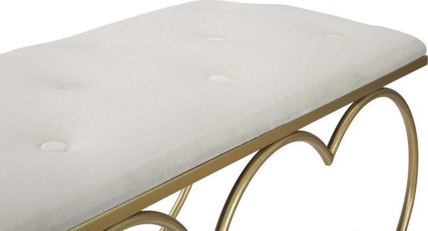 Panca-Heart-Crema-Cm-105X37,5X51,5