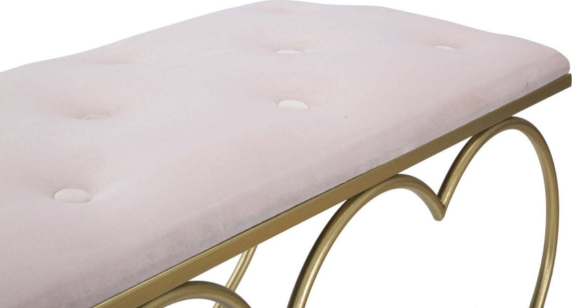 Panca-Heart-Rosa-Cm-105X37,5X51,5