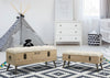 Panca-in-tessuto-con-contenitore-in-legno-gambe-in-ferro-per-interni-set-da-2