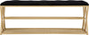 Panca-in-velluto-struttura-in-metallo-con-porta-scarpe-color-oro-per-interni